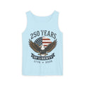 Liberty Eagle Tank Top — America 250 Years of Liberty — 4th of July — Beach, Summer, Tank-top, Freedom