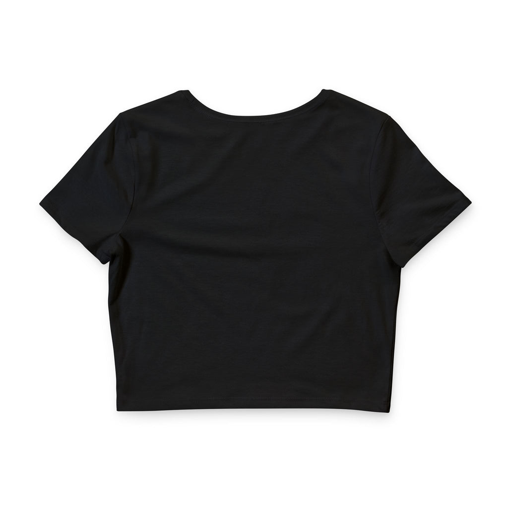 Patriotic Crop Tee — American Flag Graphic Women’s Crop Top — T-shirt 4th of July— Freedom Baby!