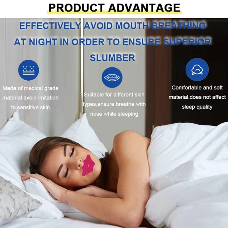 30pcs Mouth Tape for Better Sleep | Nasal Breathing Aid